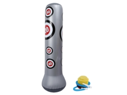 Rebe-brinquedo Inflável Para Crianças E Adultos: Saco De Boxe Inflável Tumbler Para Treinamento E Entretenimento 160x50cm