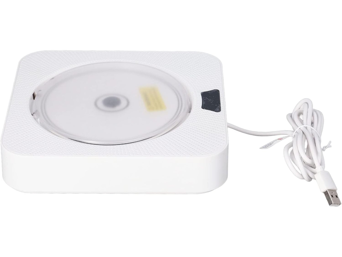 Leitor Cd 6 Em 1 Com Entrada E Saída Estéreo, Rádio Fm E Reprodutor De Música Com Controle Remoto, 100 W