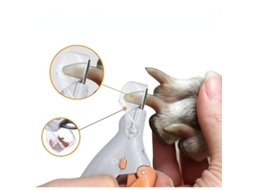Cortador de unhas profissional ergonômico para animais de estimação