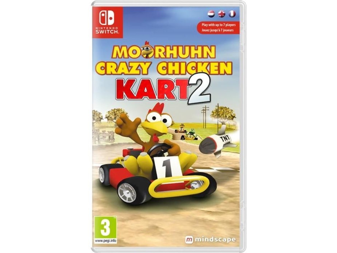Jogo Moorhuhn Crazy Chicken Kart 2 Nintendo Switch