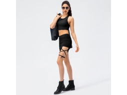 Yncm-saia Tênis Feminina 2em1 Bolsos Nylon/spandex