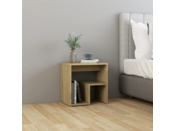 Vidaxl Mesa De Cabeceira 40x30x40 Cm Derivados Madeira Carvalho Sonoma