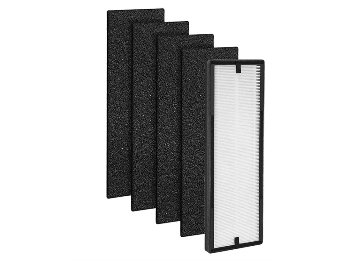 Filtros de substituição Hepa verdadeiros Nea F1, 4 filtros de carvão ativado Nea C1 para Eureka Nea120 e Smart Wi Brilvibera