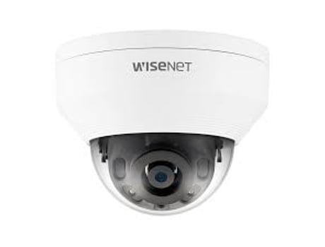 Câmera de vigilância de rede dome IR de 2 Mp resistente a vândalos com lente de 4 mm Qnv-6022R HANWHA
