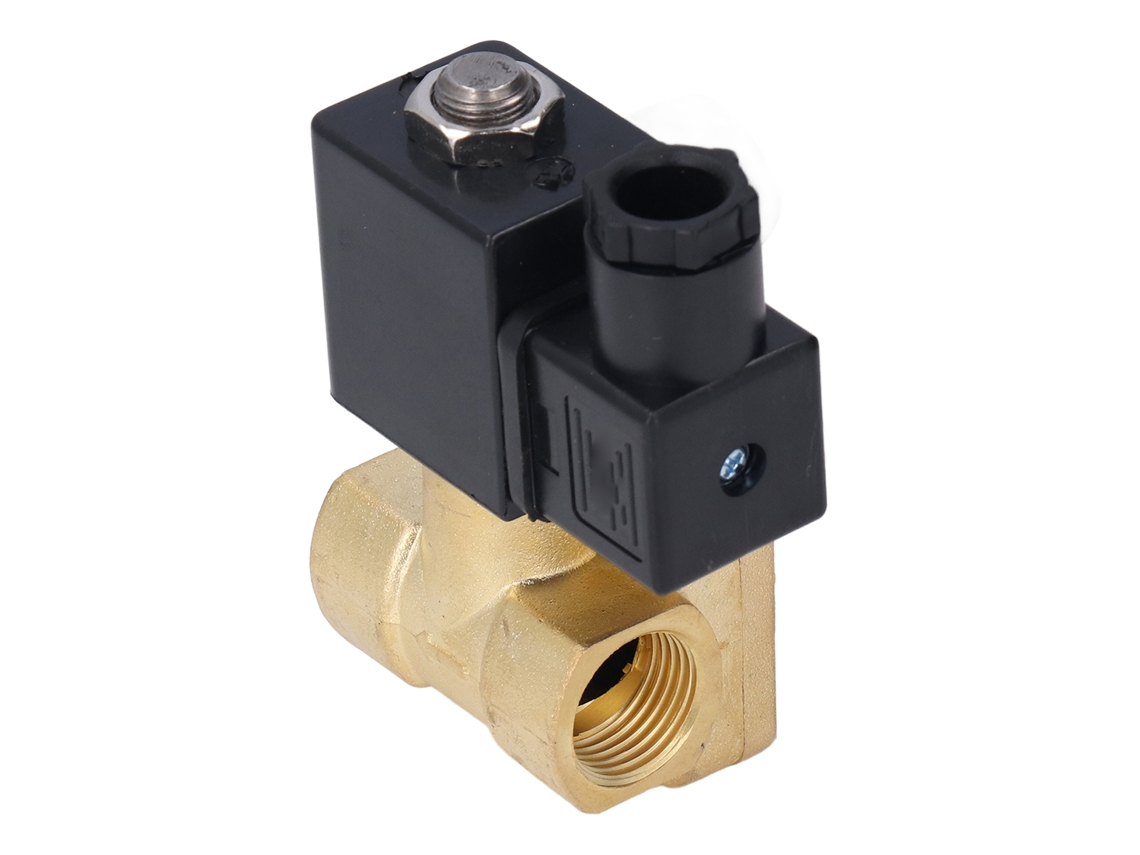 Válvula Solenoide Elétrica Laxiscreed G1/2 Polegadas, Normalmente Fechada, 2 Vias E 2 Posições