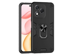 Capa Tkdaddy For Honor 400 Lite 5g Pc Tpu Drop Defend Com Suporte De Anel, Preta