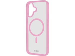 Capa SBS MagSafe iPhone 16 (Rosa)