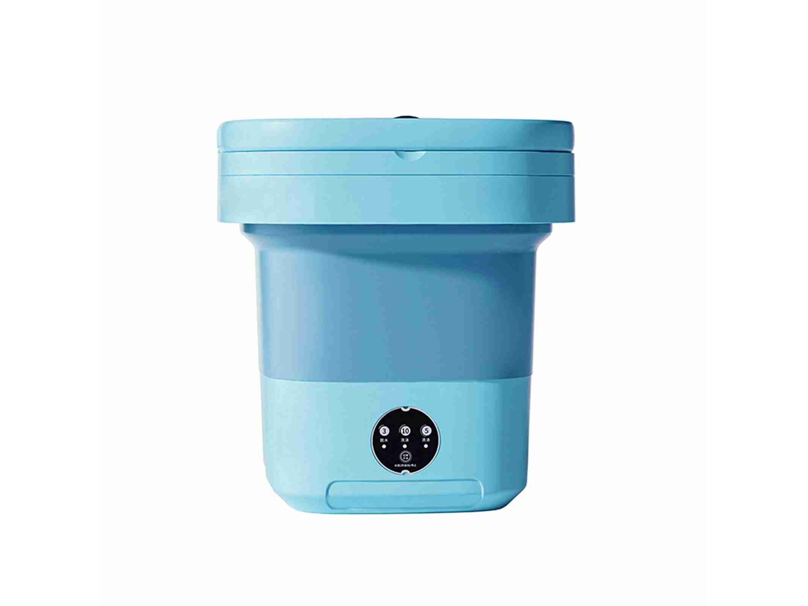 Máquina De Lavar Roupa 36w 8l Capacidade Portátil Dobrável Para Dormitório Doméstico Slowmoose