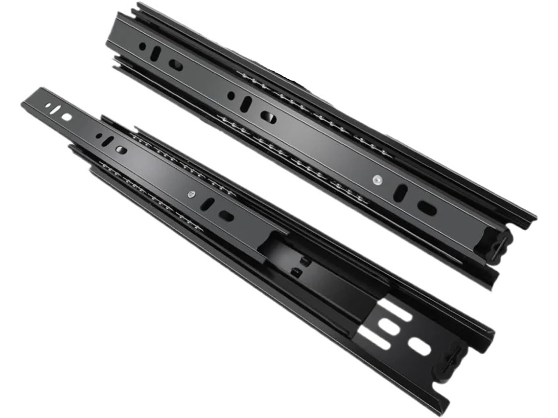 Corrediças Laterais De Extensão Total Para Gavetas, 1par, 10-22 Polegadas 250mm