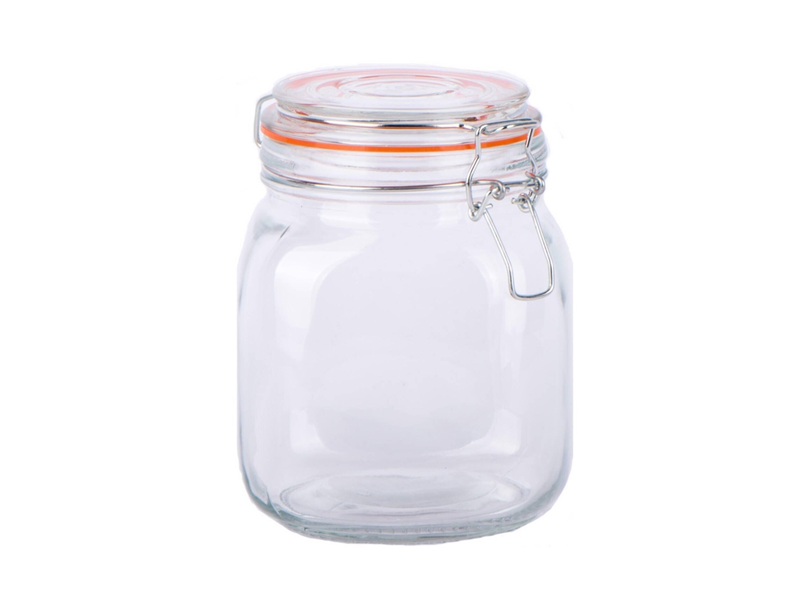 Frasco Transparente 1l Oxygen Kasa