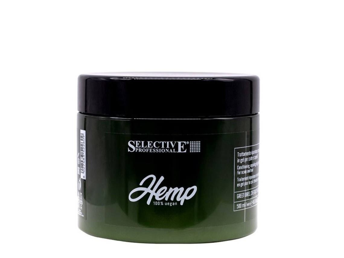 Máscara De Gel De Cânhamo Profissional Seletiva 500ml Selective Professional