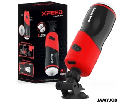 Jamyjob - Xpeed Automatic Vagina Masturbator 5 Thrusting Modes And Sound Effect