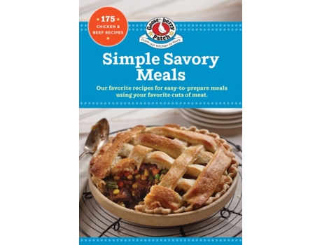 Livro simple savory meals de gooseberry patch (inglês)