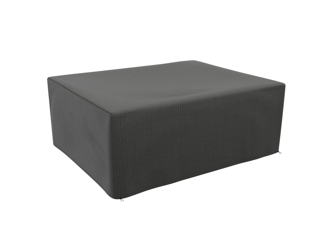 Capa Móveis Jardim Impermeável Inverno Uv 235x190x90cm Cinza