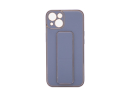 Capa de Telefone de Couro com Moldura de Metal Luxuosa EOOCOO para iPhone 13