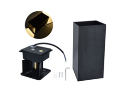 Rebe-lâmpada De Parede Resistente À Corrosão Estilosa Led Suave Não Cegante Aplique De Parede Interior