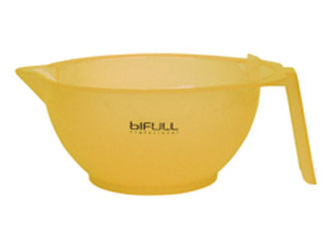 BIFULL Tigela com Escorredor Amarela