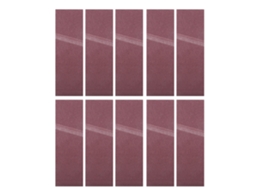 10pcs Cinta De Lijar 533x75mm (21x3 Pulgadas) 180 Grit Para Lijadora De Cinta Herramienta De Lijado Y Pulido
