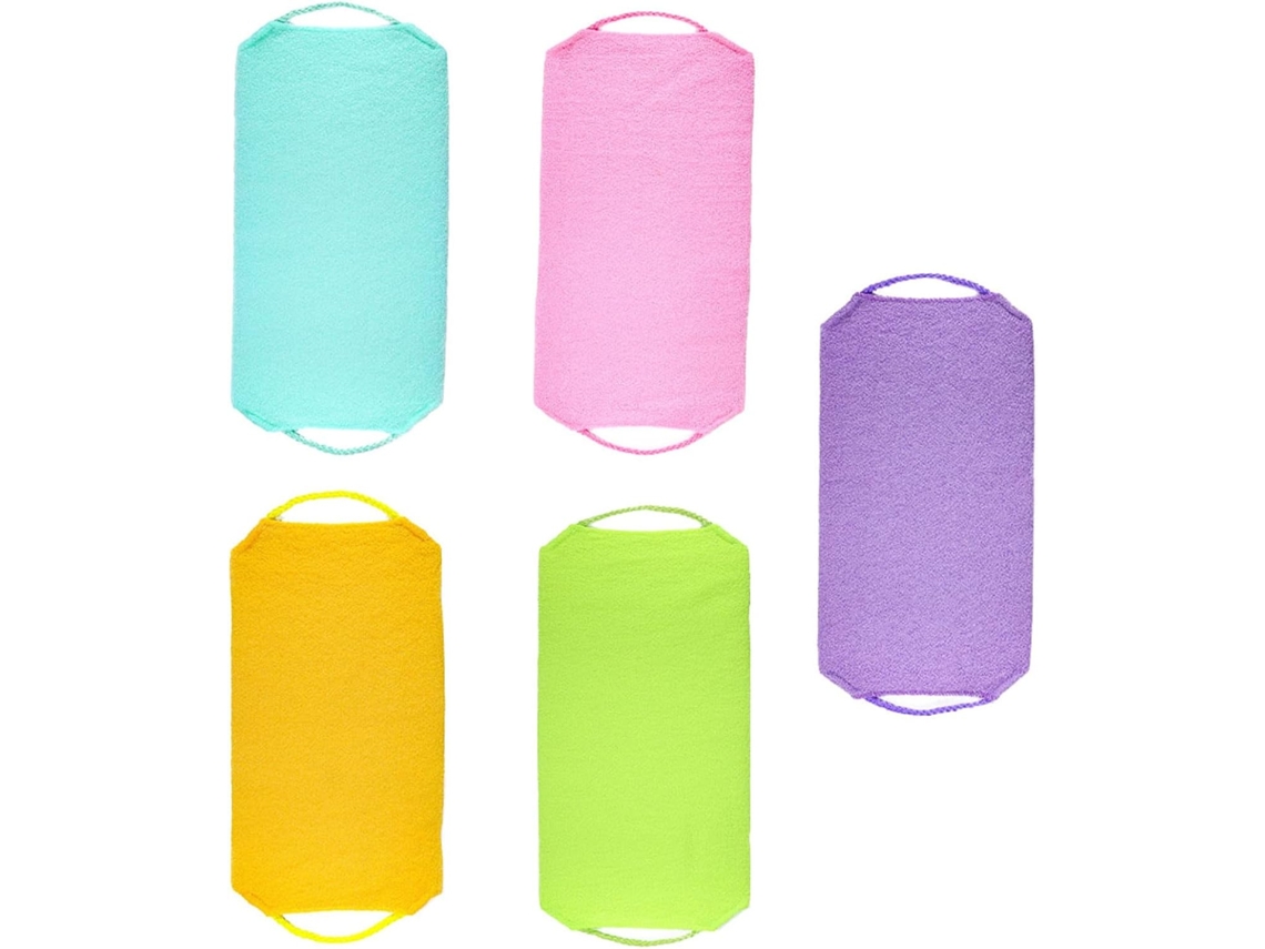 Conjunto Plafope Com 5 Escovas Esfoliantes Para O Corpo E Banho Cordão