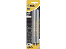 Lápis de Carvão BIC Ecolutions Evolution HB (Cinzento - 4 Unidades)