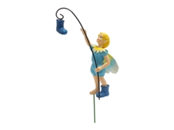 Decoração De Menino Fada Em Miniatura Para Jardim Com Estátua De Resina