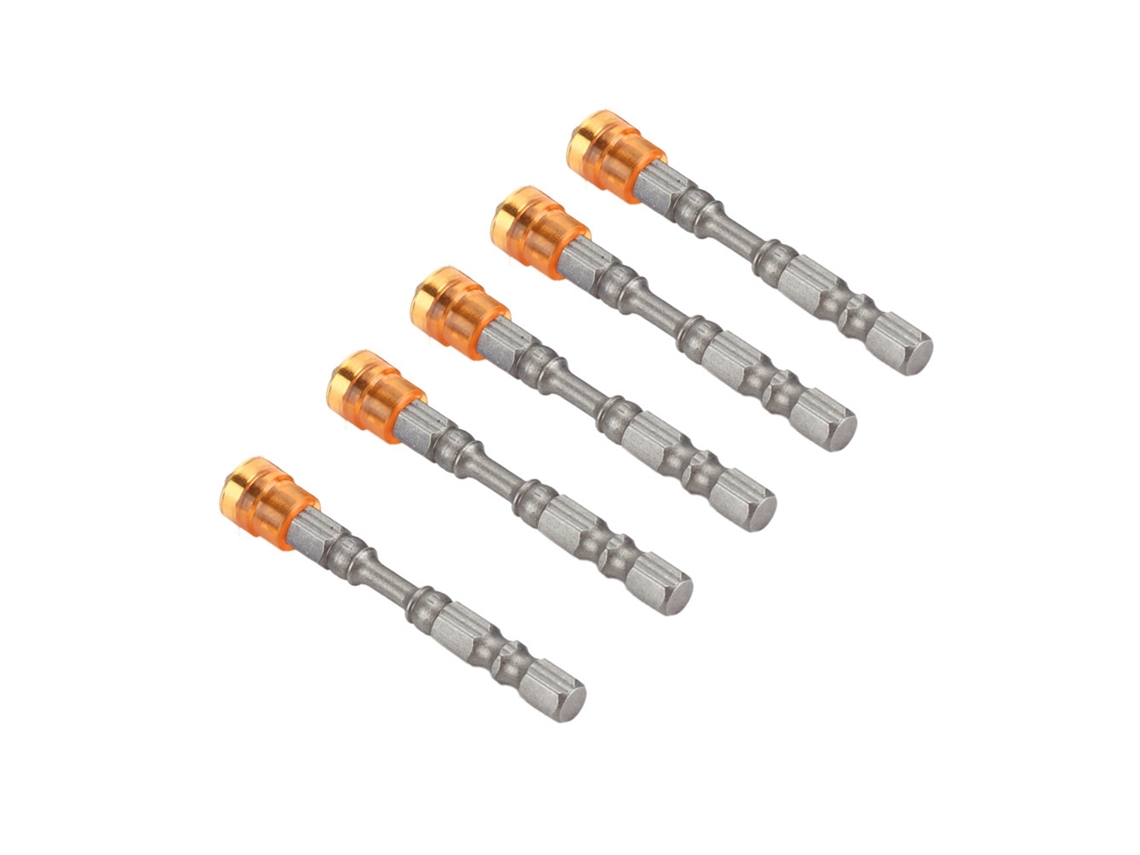 Kit De Bits Magnetizados Laxiscreed Ph2 Para Parafusadeiras - Ideal Para Drywall, Cor Amarela, Encaixe 1/4"