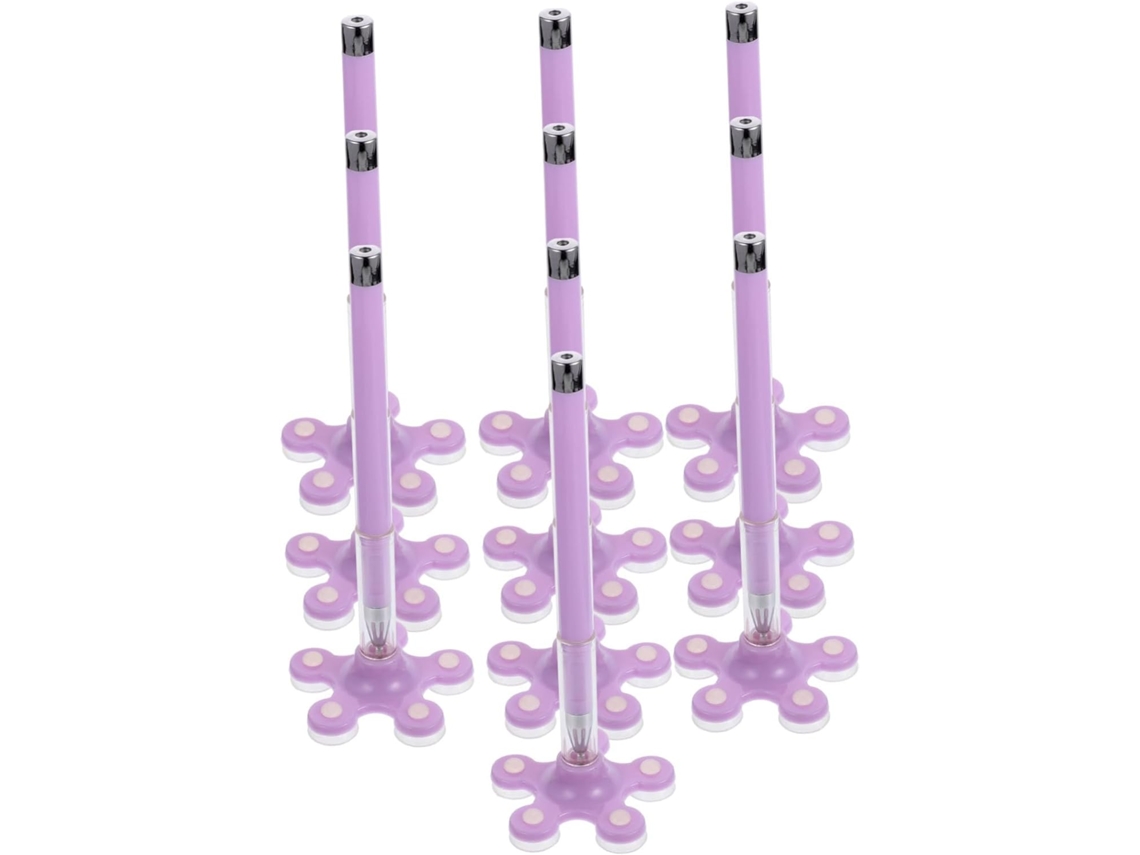 Conjunto De 10 Peças Com Suporte Para Celular, Canetas, Esferográficas