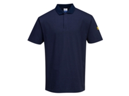 Pólo Esd Antiestático - Proteção E Conforto Para Ambientes Sensíveis Cinza / Xl