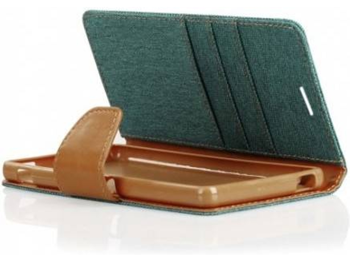 Capa Sony Xperia M4 Aqua Flip Verde