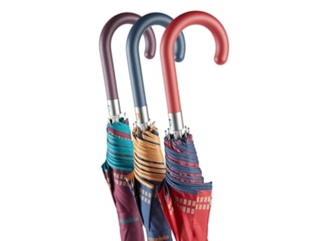 Guarda-chuva Sra. Comprido Aut. 68/8 Ezpeleta 10079 Liso Azul