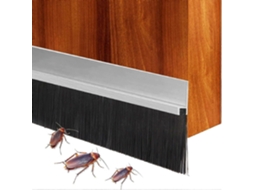 Faja de Pincel para Portas, 50x1000mm, alumínio, isolante, anti insetos, isolamento de frio, poeira e ruído | S/MARCA