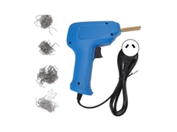 Kit de Solda de Plástico Portátil Multiuso com Máquina de Solda a Grampo Quente Azul Plugue Au 220v