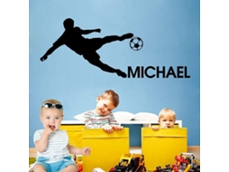 Nom Personnalisé Pvc Adesivos Muraux Mode Moderne Enfants Adesivos Muraux Chambre Adesivos Muraux Decoração 42x57cm