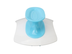 Pincel De Shampoo De Silicone Com Cerdas Macias Para Massagem Do Couro Cabeludo Multifuncional Azul