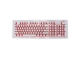 Aetheria teclas de Teclado Fos Step 110 Chaves Altura Oem Moldagem Duas Cores Acessórios de Computador