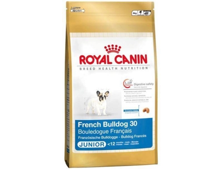 Ração para Cães  Bulldog Francês Junior (3Kg - Seca - Porte Médio - Cachorros)