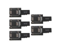 Placa adaptadora EMMC para cartão de armazenamento preciso para Rock Pi 4 Rk3399 (pacote com 5)