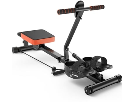 Máquina De Remo Hidráulica 12 Níveis De Resistência, Com Visor Lcd, Resistente Até 150 Kg Dskeuzeew