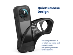 Cubierta Protectora De Silicona Para Insta360 X4, Funda Anti-choques Y Resistente Para Cámara Insta360 X4