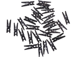 Clipes De Plástico Tehaux Mini Para Roupas E Papéis, 2, 5cm, Leves E Duráveis, Ideais Para Decoração De Casamentos E