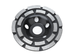 Disco De Esmeril De Diamante Para Piedra Y Concreto Bajo Vibración Kit Negro 115mm