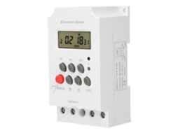Interruptor De Tiempo Digital Con Pantalla Lcd Microcomputadora Temporizador Electrónico Abs 220v Kg316tii