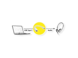 Adaptador Value Usb-C 3.5Mm Audio