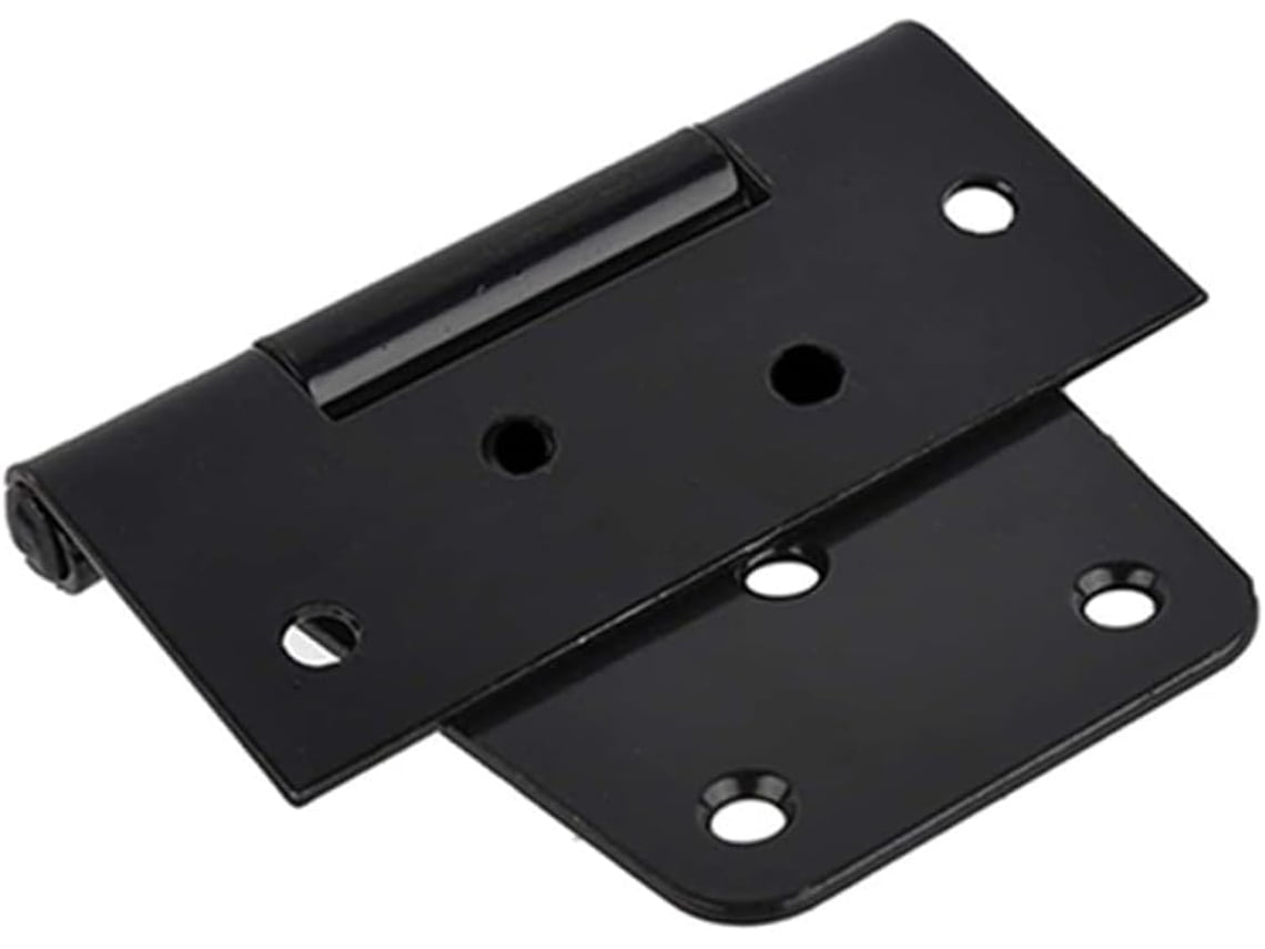 Dobradiças De Porta Em Formato De T, 3, 5 Polegadas, Em Aço Pintado De Preto, Com Rolamento