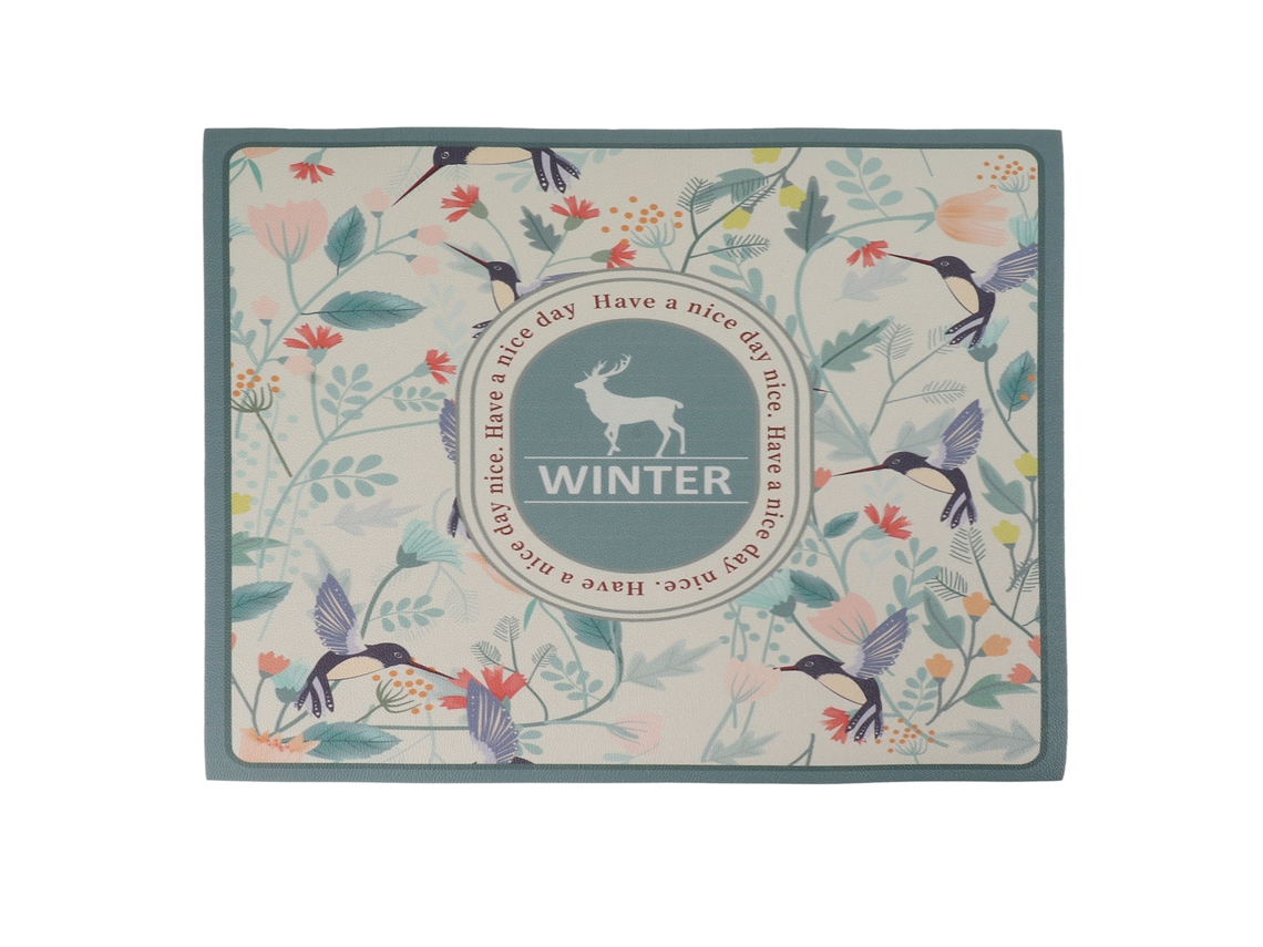 Tapete de Café LAXISCREED Absorvente Resistente 40x50cm