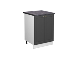 Móvel baixo de cozinha Vicco Fame-Line, ouro antracite, 60 cm, PA antracite