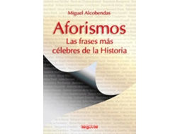 Livro Aforismos de Miguel Alcobendas Tirado (Espanhol)