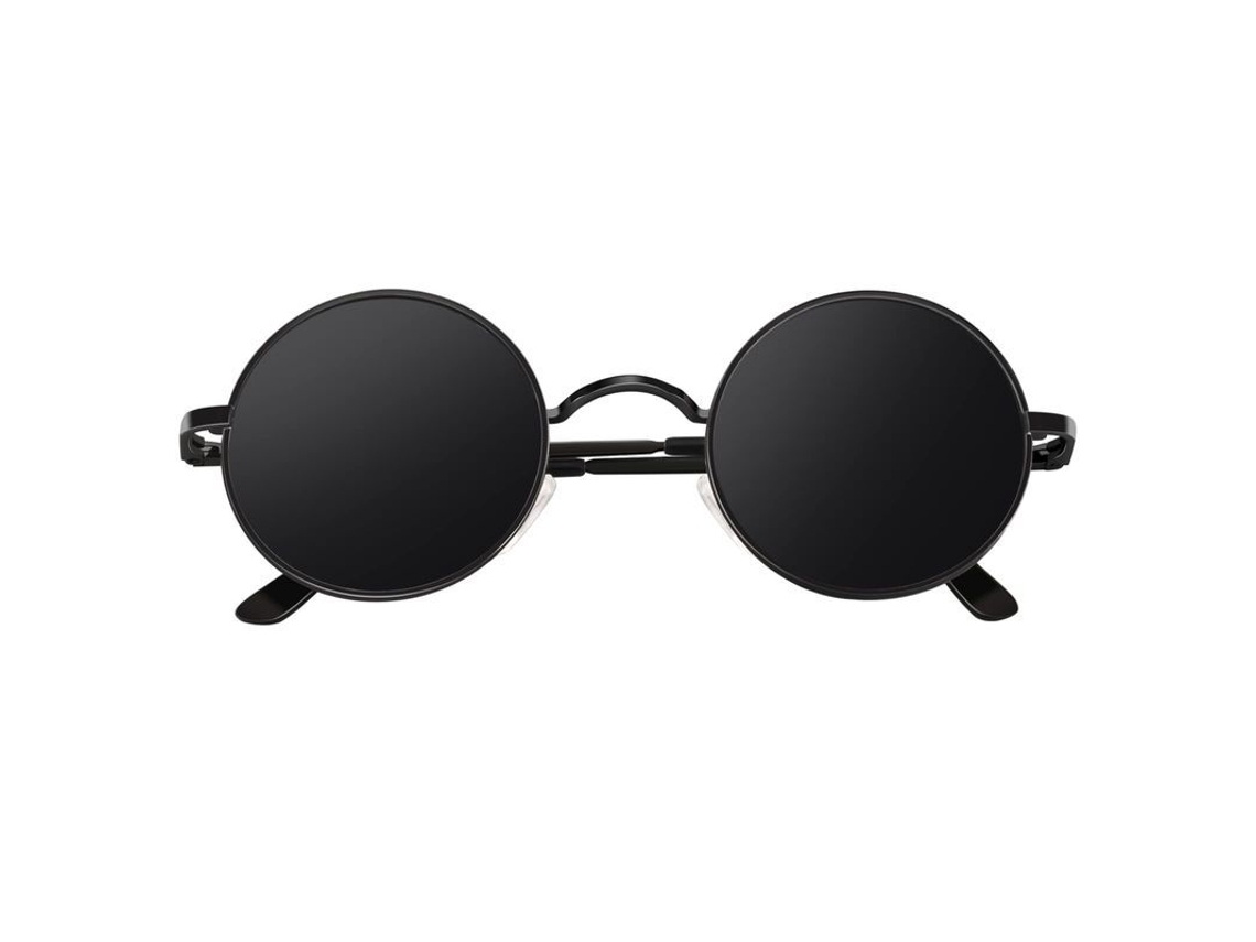 2026-gafas De Sol Redondas Retro Estilo Vintage Lennon Com Lentes Polarizadas Uv400 E Bisagras De Mola