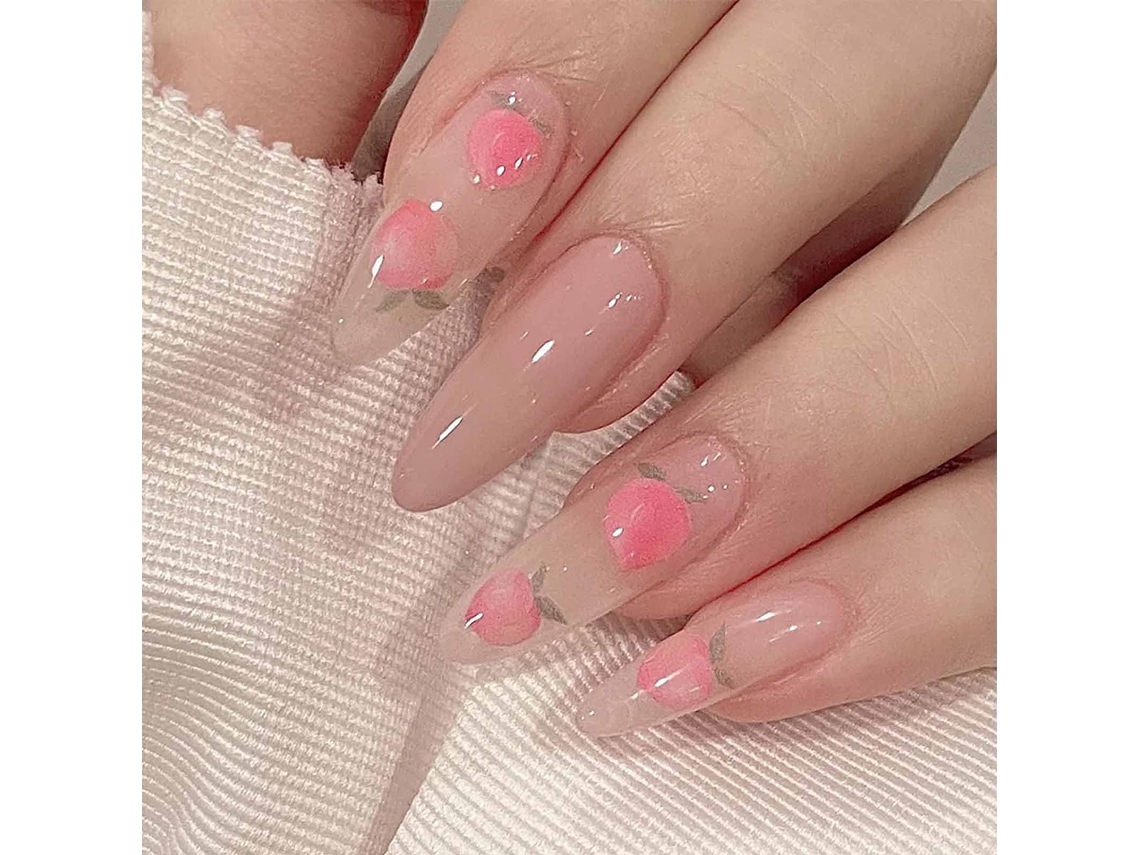 Unhas Postiças De Comprimento Médio Prensadas Em Unhas Unhas Postiças De Caixão Unhas Postiças De Cobertura Completa -St-03 ZMDECQNA