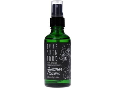 Tónico de Limpeza PURE SKIN FOOD Hidratante Summer Flowers (50 ml)